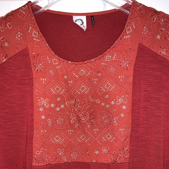 Anthropologie Akemi Kin Arcana Embroidered Top - Picture 4 of 16